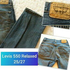 Levis 550 Relaxed 25/27 14 Slim Jeans